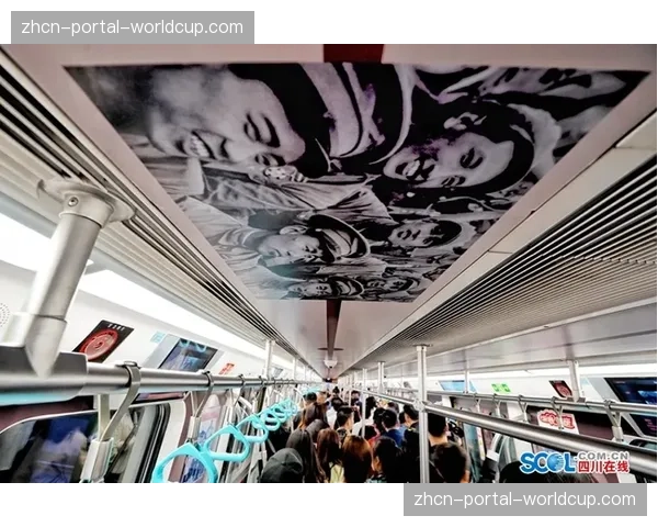 欧冠主题地铁专列在伦敦上线，车厢布满赛事历史图片